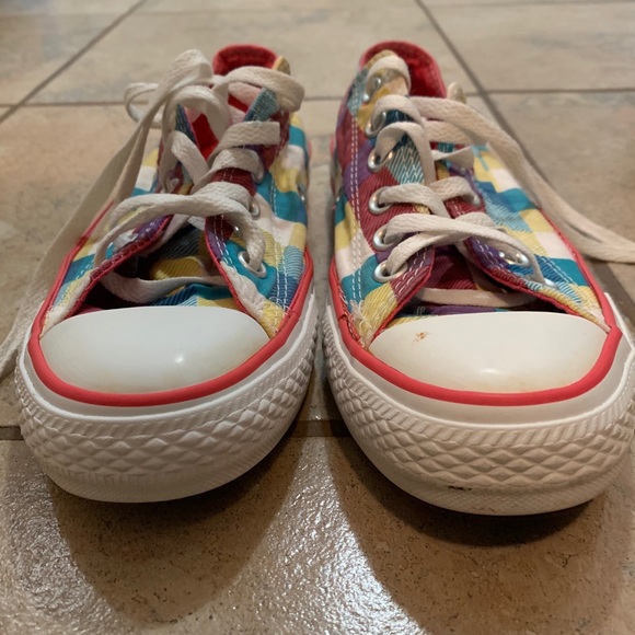 Gorgeous multi colour Converse, preowned - Picture 7 of 10